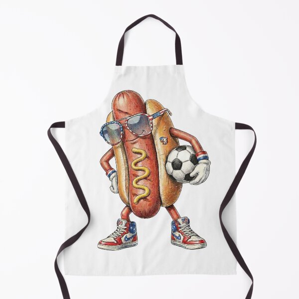 Item preview, Hot Dog Soccer Player designed and sold by Roy & Tiffany.