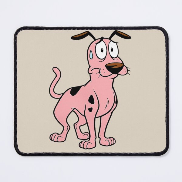 Item preview, Fearful Pink Cartoon Dog Clipart | Funny Nervous Dog PNG designed and sold by arifali786.