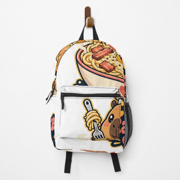 Item preview, Capybara Carbonara Lover Italian Food Enthusiast designed and sold by VisualArtsOasis.