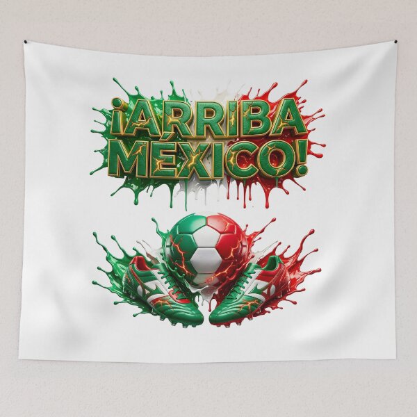 Item preview, Arriba México para aficionados al fútbol | Orgullo futbolístico mexicano designed and sold by ArtSpark Studio.