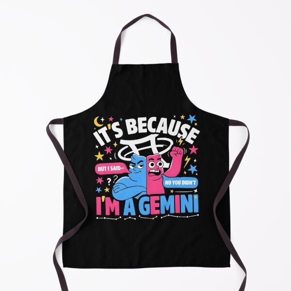 Item preview, It's Because I'm a Gemini Zodiac Sign Humor for Horoscope Enthusiasts designed and sold by Redgiant87x.