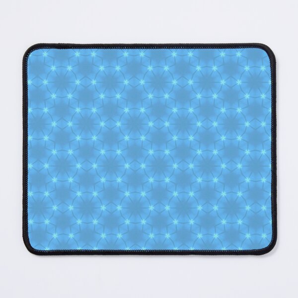 Item preview, Light Blue Dotted Star Seamless Pattern designed and sold by IntelliMindDesigns.