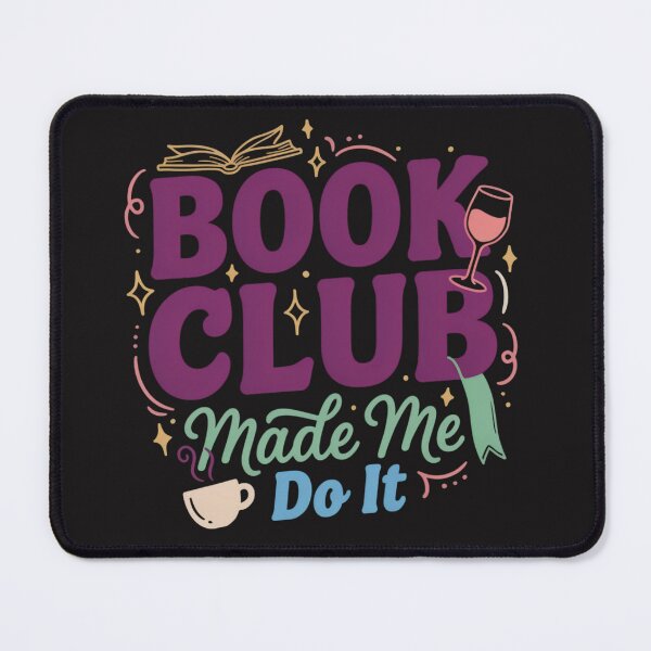 Item preview, Book Club Made Me Do It Funny Book Club Gift Design designed and sold by GiftLore Studio.
