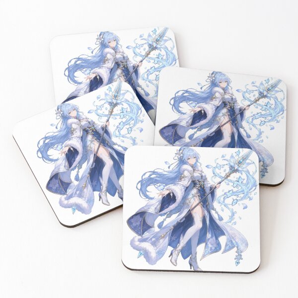 Item preview, Ice Lily Spearmage designed and sold by jgvisualarts.