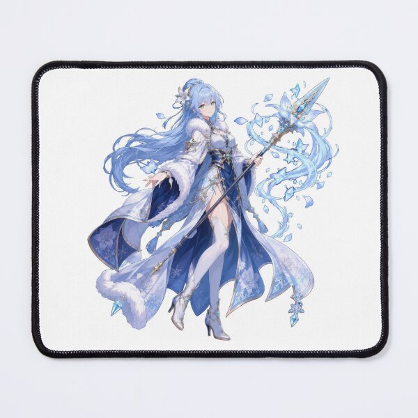 Item preview, Ice Lily Spearmage designed and sold by jgvisualarts.