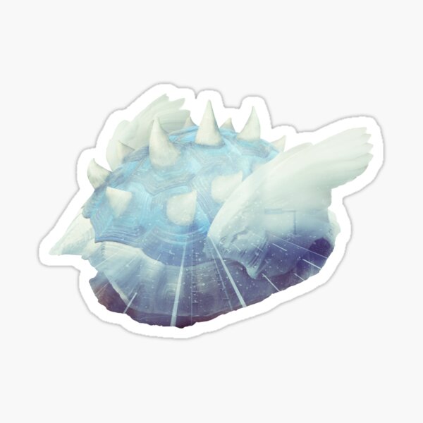 Blue Shell - Kart Art Sticker