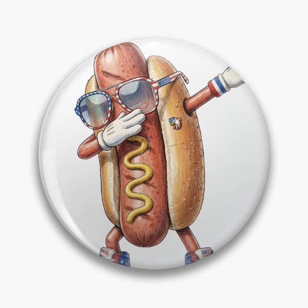 Item preview, Hot Dog Dabbing designed and sold by Roy & Tiffany.