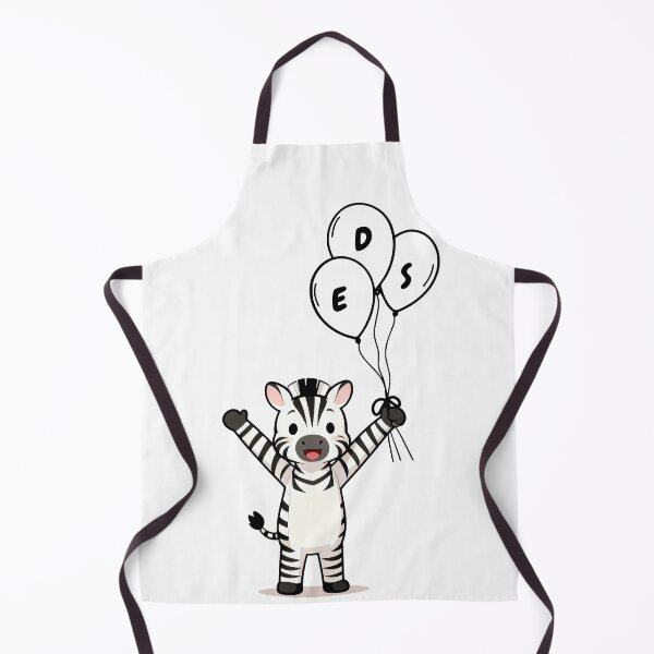Item preview, EDS ballon zebra designed and sold by ZebraDazzleDesigns.