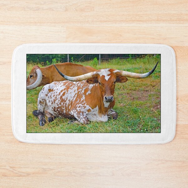 Item preview, Texas Longhorn Steer, American Beef Cattle Breed designed and sold by AMacGPhilly.