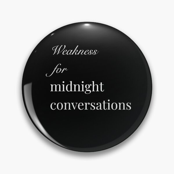 Item preview, Weakness For Midnight Conversations Dreamy Aesthetic T-Shirt designed and sold by Anya86.