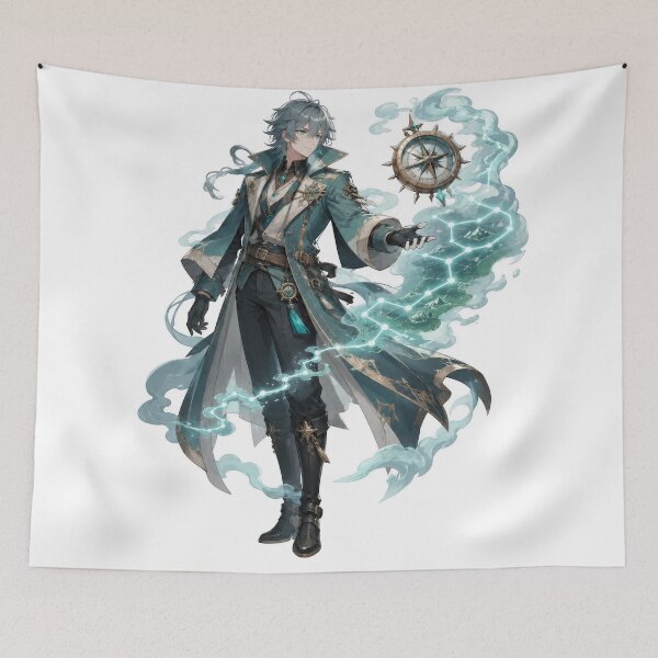 Item preview, Mist Compass Navigator designed and sold by jgvisualarts.