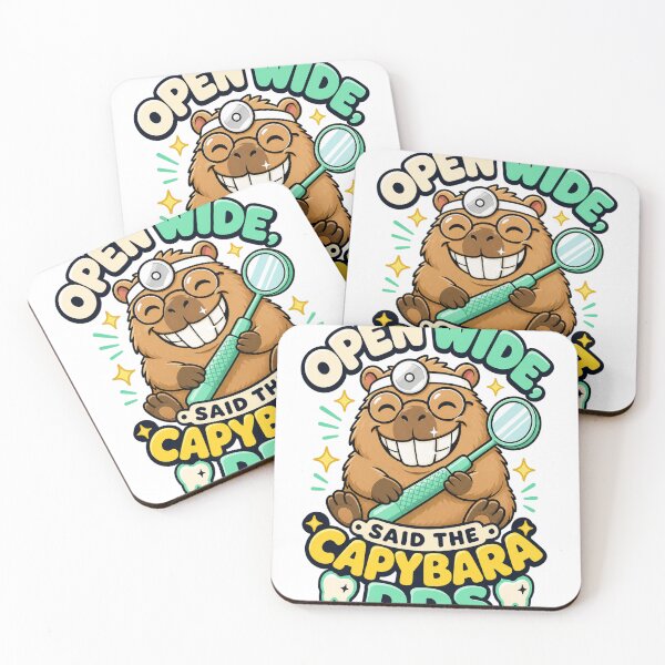 Item preview, Capybara Dentist Funny Chill Vibes Statement designed and sold by VisualArtsOasis.