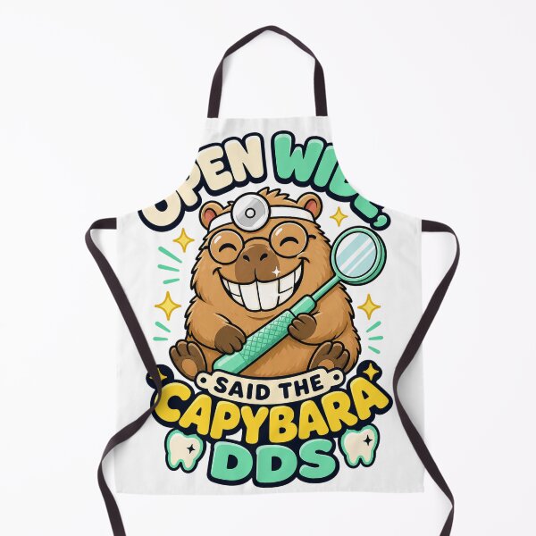 Item preview, Capybara Dentist Funny Chill Vibes Statement designed and sold by VisualArtsOasis.