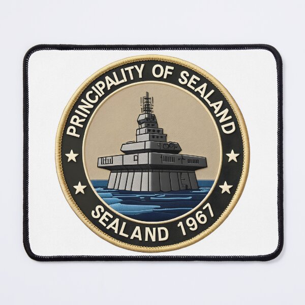 Item preview, Principality of Sealand Vintage Emblem designed and sold by RareVisuals.