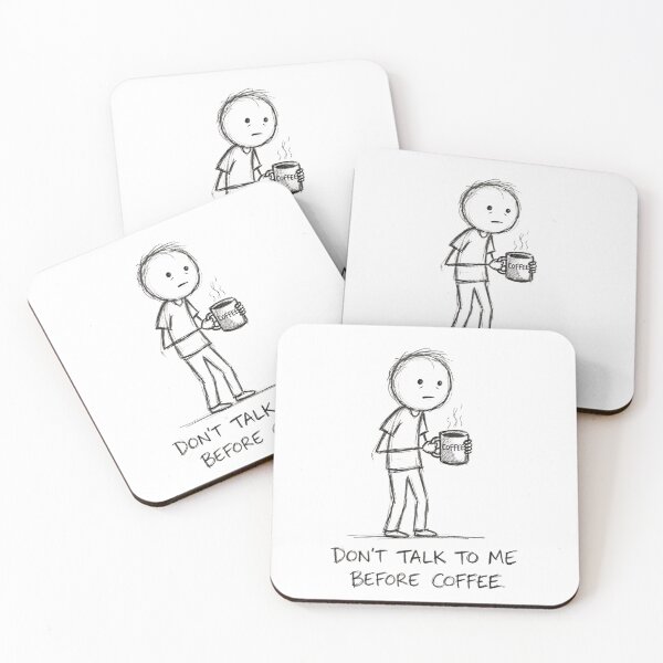 Item preview, Don't Talk To Me Before Coffee designed and sold by OhWell Dept..