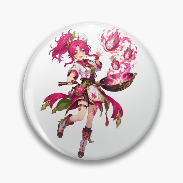 Item preview, Dragonfruit Flame Cook designed and sold by jgvisualarts.