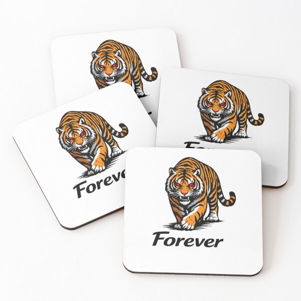 Item preview, Forever Tiger – Red Eyes Walking Tiger Graphic | Fierce Big Cat Wildlife Design designed and sold by GarnerSupplyCo.