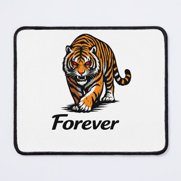 Item preview, Forever Tiger – Red Eyes Walking Tiger Graphic | Fierce Big Cat Wildlife Design designed and sold by GarnerSupplyCo.