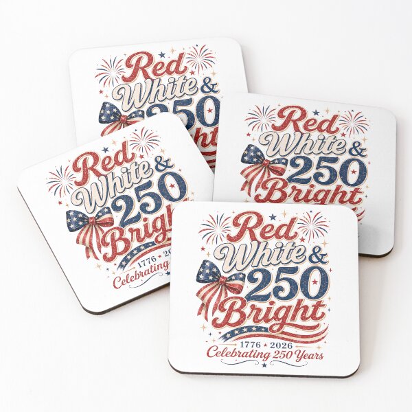 Item preview, Red White & 250 Bright | 4th of July designed and sold by Katybmadeit.