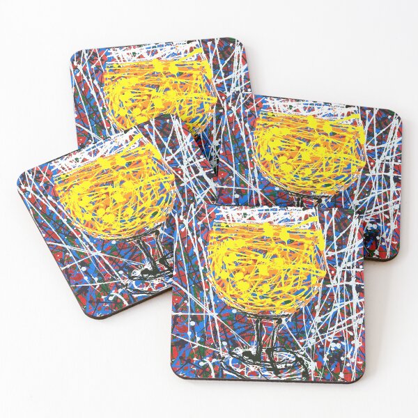 Item preview, Jackson Pollock Belgian Beer Glass designed and sold by Scott Clendaniel.