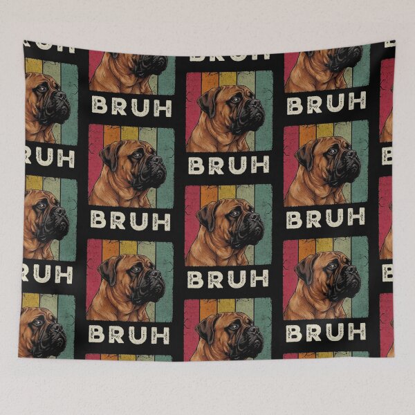 Item preview, Vintage Mastiff Dog Bruh Retro Grunge Style designed and sold by d247.