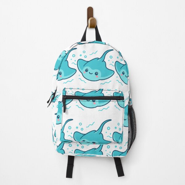 Item preview, Go with the Flow Stingray - Cute Kawaii Sticker designed and sold by foryouandyours.