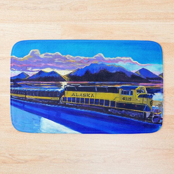 Item preview, Alaska Railroad Train designed and sold by Scott Clendaniel.