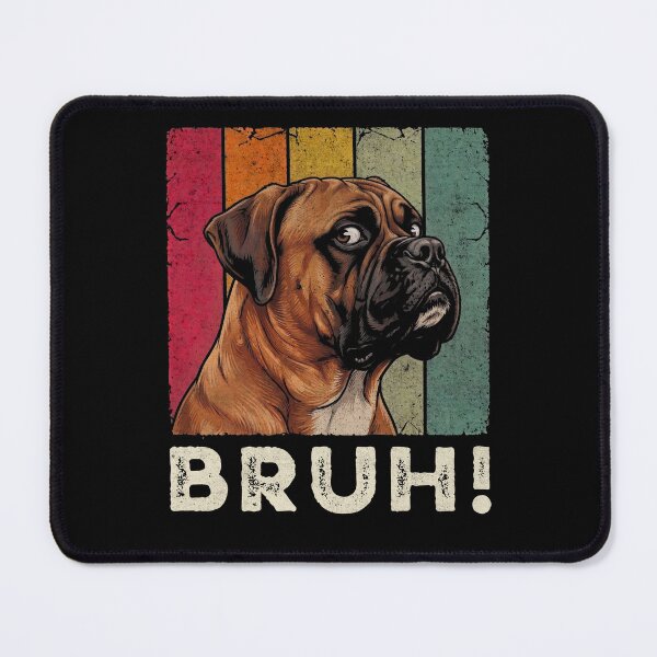 Item preview, Bruh Boxer Dog Vintage Retro Distressed Funny designed and sold by d247.