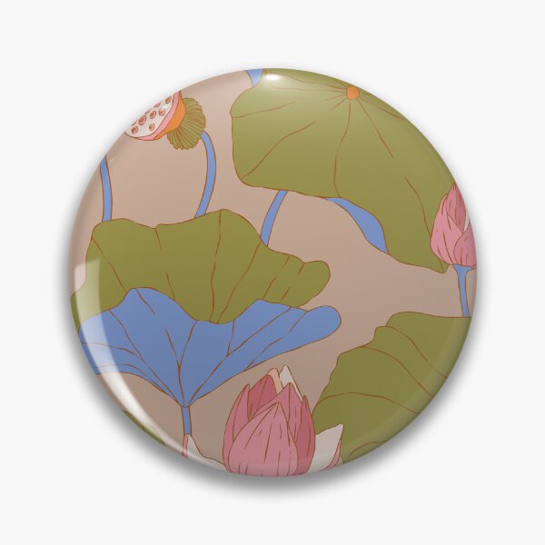 Item preview, Green Lotus · Floral background designed and sold by dacoparo.