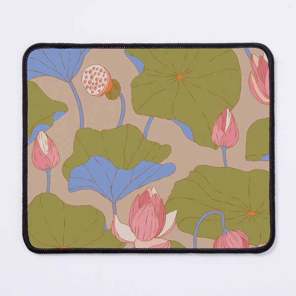 Item preview, Green Lotus · Floral background designed and sold by dacoparo.