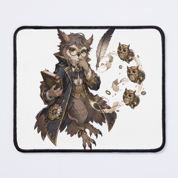 Item preview, Clocktower Owl Scribe designed and sold by jgvisualarts.