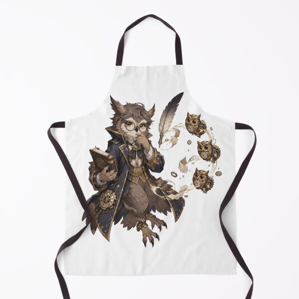 Item preview, Clocktower Owl Scribe designed and sold by jgvisualarts.