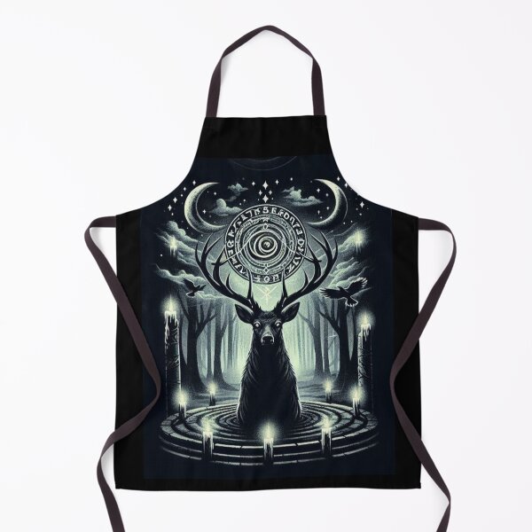 Item preview, Mystic Stag Ritual – Forest of Shadows designed and sold by Dogandesighn.