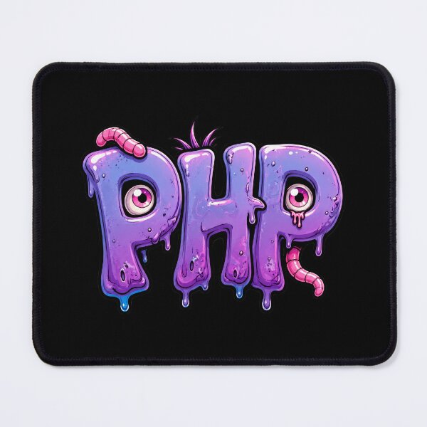 Item preview, PHP Developer Monster — Cute Creepy Coding Humor designed and sold by NewOldArtsy.