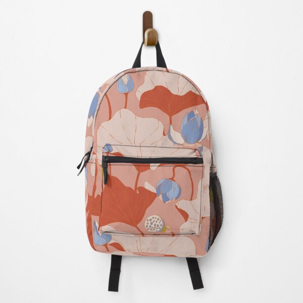 Item preview, Pink Lotus Floral background designed and sold by dacoparo.