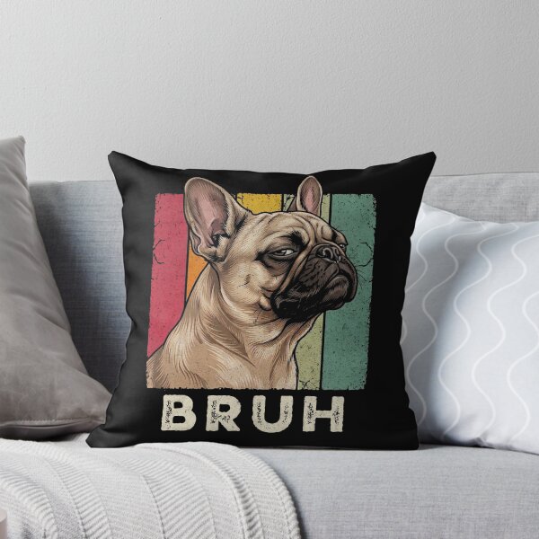 Item preview, French Bulldog Bruh Vintage Retro Dog Lover designed and sold by d247.