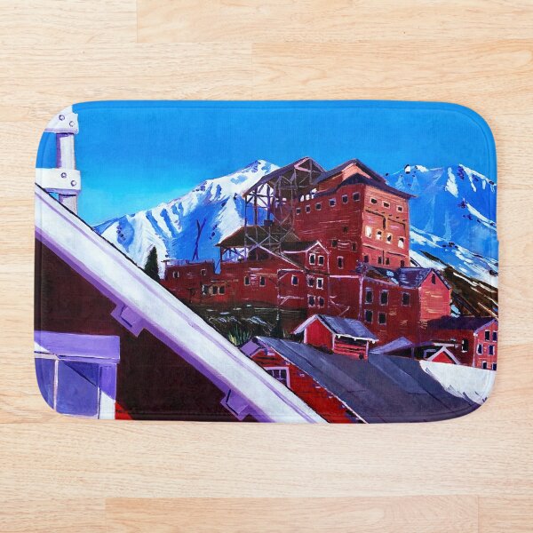 Item preview, Kennicott Mill Building in Winter, Alaska, Wrangell - St. Elias National Park designed and sold by Scott Clendaniel.