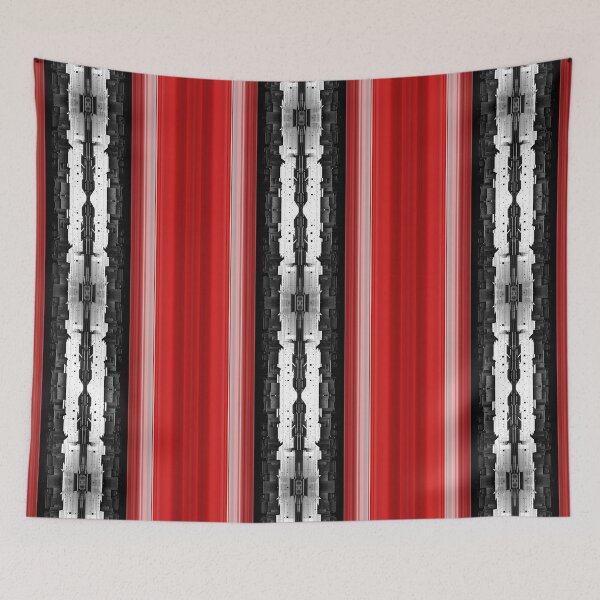 Item preview, Crimson Industrial Symmetry Abstract Design designed and sold by ScreenPin.