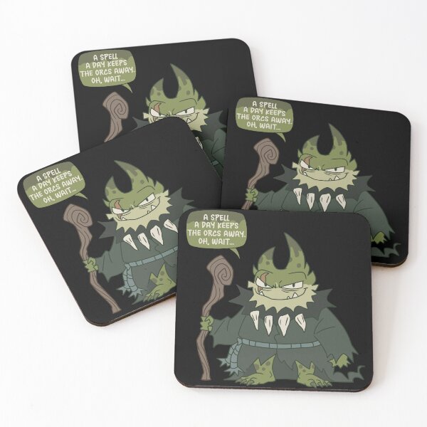 Item preview, A Spell a Day (Orc Shaman Humor) designed and sold by EmberToonArts.