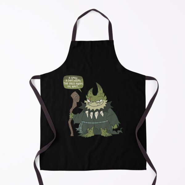 Item preview, A Spell a Day (Orc Shaman Humor) designed and sold by EmberToonArts.