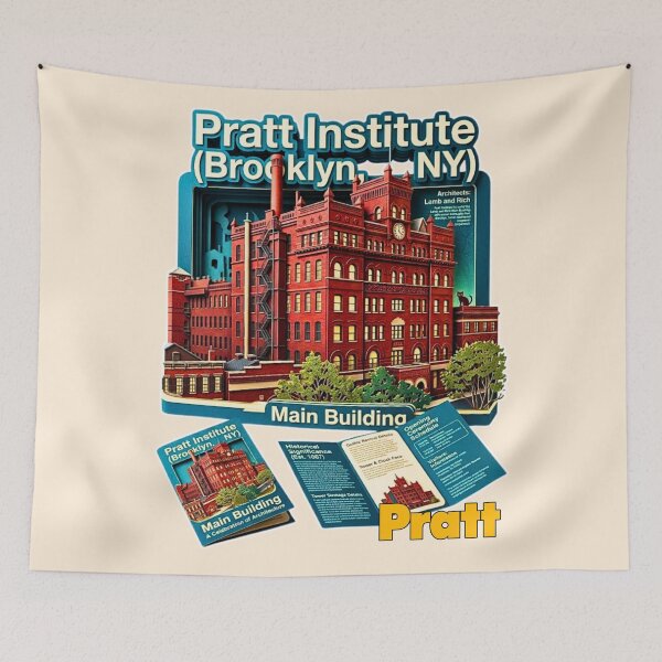 Item preview, Vintage Brooklyn Academic Papercut designed and sold by EvergreenPark - Tee Studio.