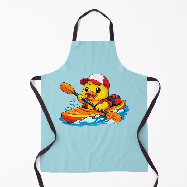 Item preview, Kayaking Duck Illustration designed and sold by BROHLine Studio.