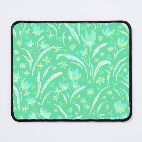 Item preview, Fresh Mint Garden Botanical Pattern designed and sold by AneissPiaf.