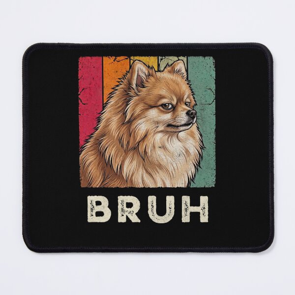 Item preview, Bruh Pomeranian Dog Retro Vintage Distressed designed and sold by d247.
