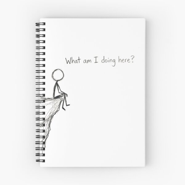Item preview, What am I doing here? designed and sold by OhWell Dept..