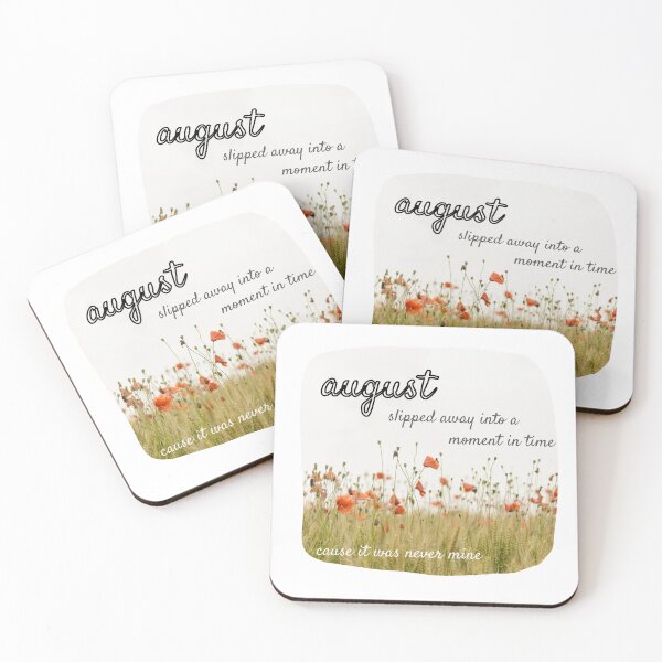 Item preview, august  lyrics slipped away moment in time designed and sold by TheFirstMayDay.