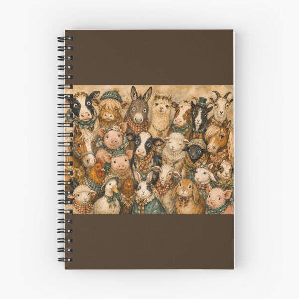 Item preview, Farmyard Friends Gathering designed and sold by PaisleyMarten.