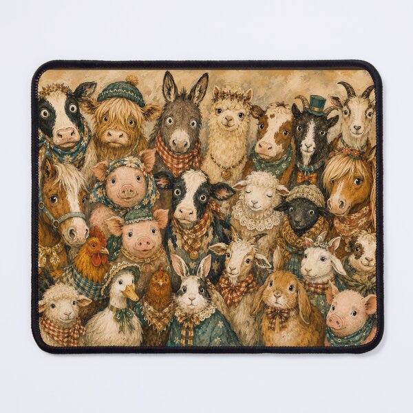 Item preview, Farmyard Friends Gathering designed and sold by PaisleyMarten.