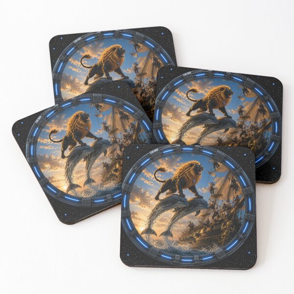 Item preview, Lion King of the Pirate Sea designed and sold by MagicPixelFrame.