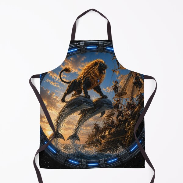 Item preview, Lion King of the Pirate Sea designed and sold by MagicPixelFrame.
